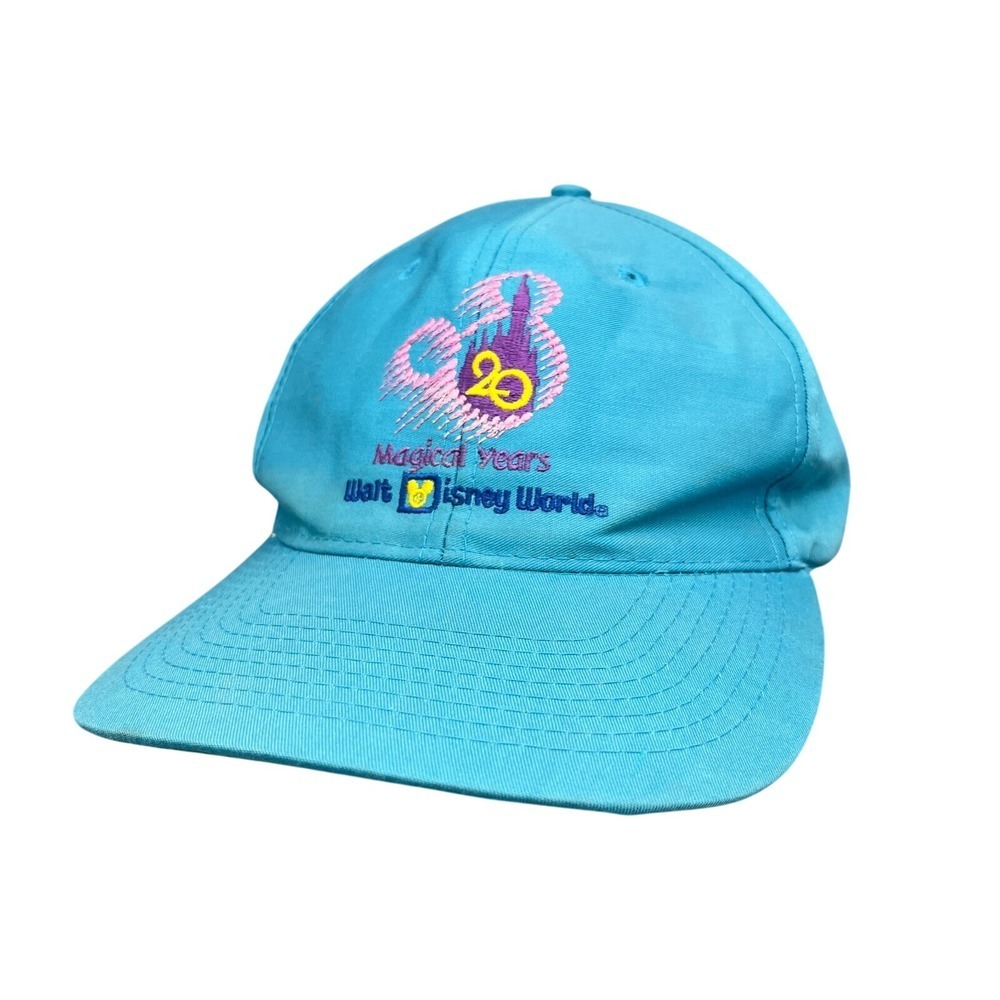 Disney‎ Hat Mens One Size Vintage 1980s Mickey Castle Theme Park Streetwear